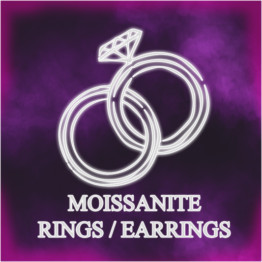 MOISSANITE RINGS / EARRINGS VENDOR